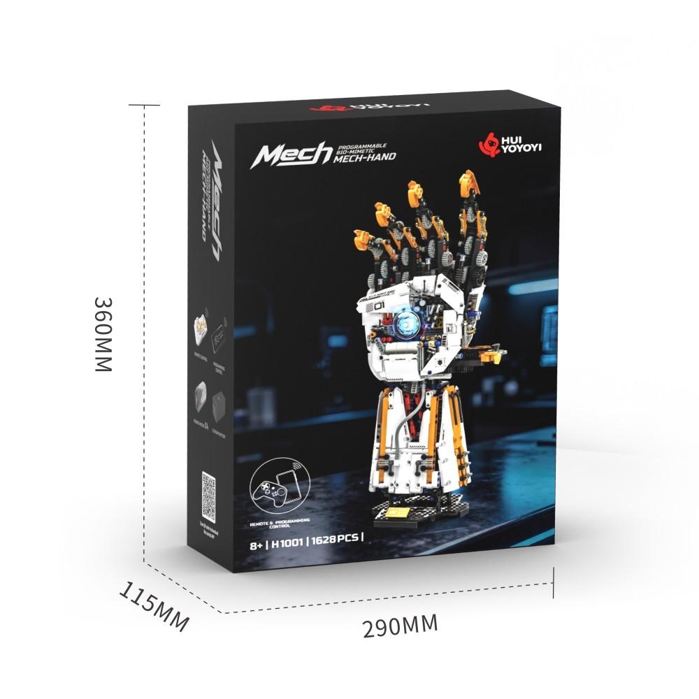 High-Quality 1628Pcs Self-assembly High-Quality Robotic High-Quality Arm High-Quality Building Collection kit - High-Quality Programmable with box