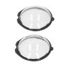 2 Stück Linsenschutz Ersatz für Insta360 X5 Wasserdichtes Optisches Glas Kameraobjektivabdeckung