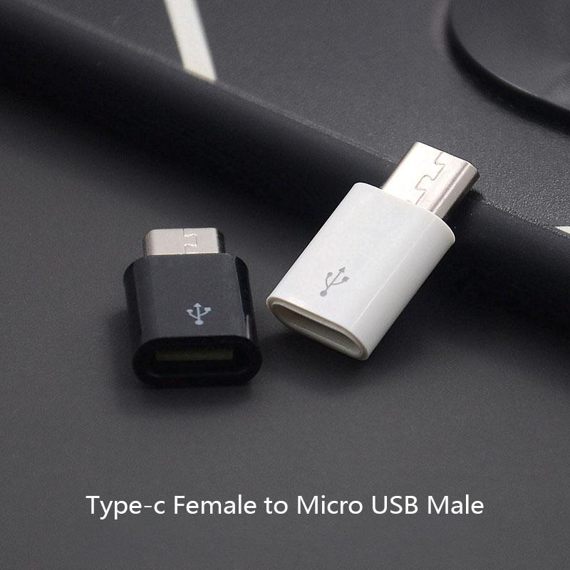 1Pcs Type C Female To Micro Usb Male Converter Connector For Android Phone Adapter