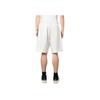 Y-3 Minimalist Mid-Rise Side Three Stripes Logo Print Straight-Leg Shorts Unisex Shorts Light-Gray IA1665