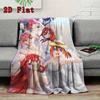 The Quintessential Quintuplets 2D Flat Pattern Flannel Blanket High quality All Seasons Warmth and Comfort Perfect for Christmas Gifts.DMT0925244