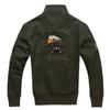 Large Size Embroidered Spring and Autumn Jacket Men's Casual Jacket Military Large Size Men's Jacket