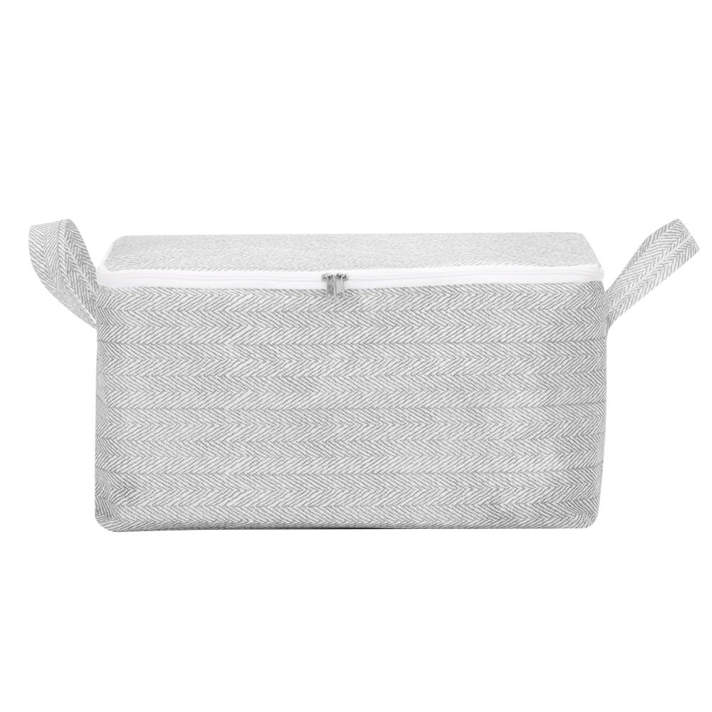 Closet Organizers Quilt Storage Basket Large-Capacity Non-woven Storage Bins  for Travel