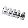 5Pcs 304 Stainless Steel Pie Cuts Tight Radius Deburred Not Welded for Automobiles Exhaust Pipe System Modification