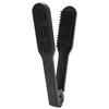 Multifunctional Double Sided V Brush Hair Care Hair Straightener Hairdressing Clamp Comb Anti-Static Anti-slip