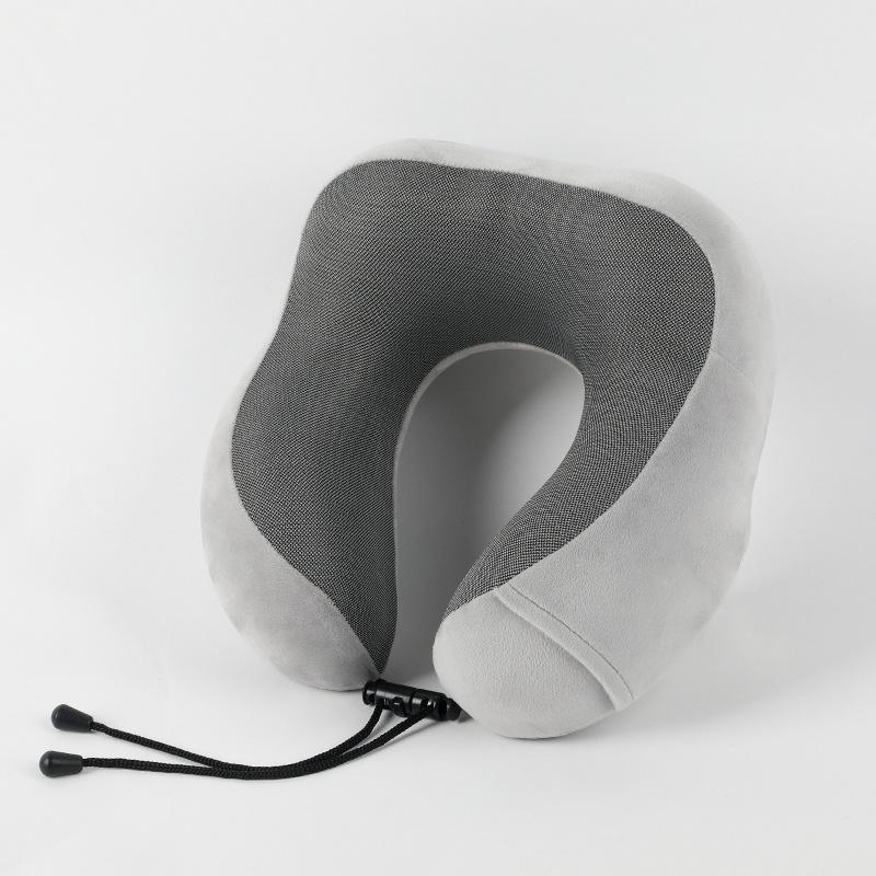 

Travel pillow u-shaped cervical spine pillow super soft magnetic cloth single layer neck pillow