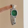 GEDI Elegant Watches for Woman Minimalist Light Blue Small Dial Quartz Ladies Watch Elastic Strap Silver Clock Girlfriend Gift