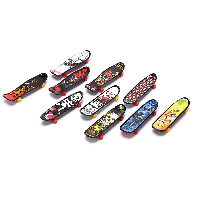 Plastový Mini Skate Prstový Skateboarding Fingerboard Novinka Hračky Pro Kluky Dárky