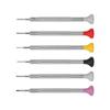 6Pcs Watch Repair Screwdriver Slot Cross Type Nonslip Grip High Speed Steel Widely Used Jewelers