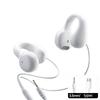 Type-C Durable Wired Earclip Headphones: Non-Bone Conduction, Painless Long Wear, Non-In-Ear Design, High Quality, Round Hole