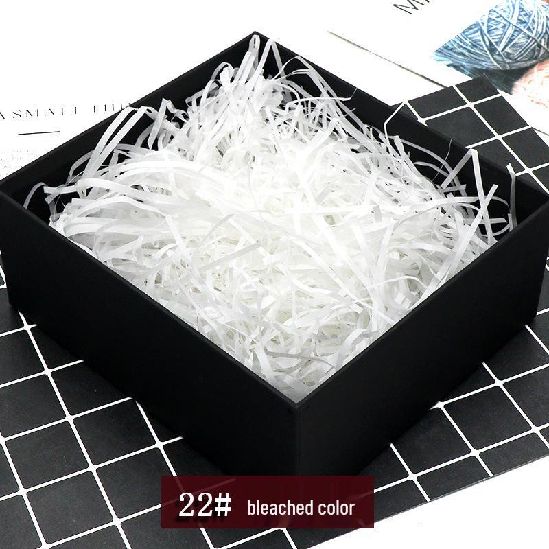 Raffia Paper Shreds for Gift Box Decoration - Colorful Confetti Strips