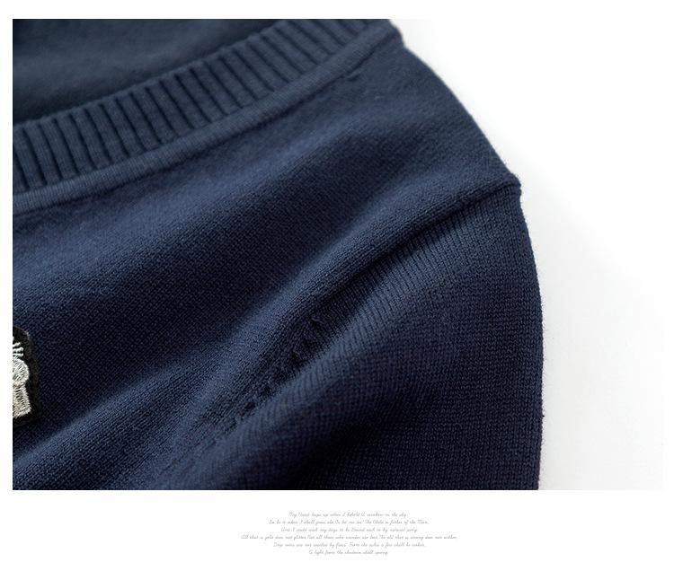 Autumn Korean Style Kids' Cardigan: Boys' Sweater & Girls' Long Sleeve School Uniform