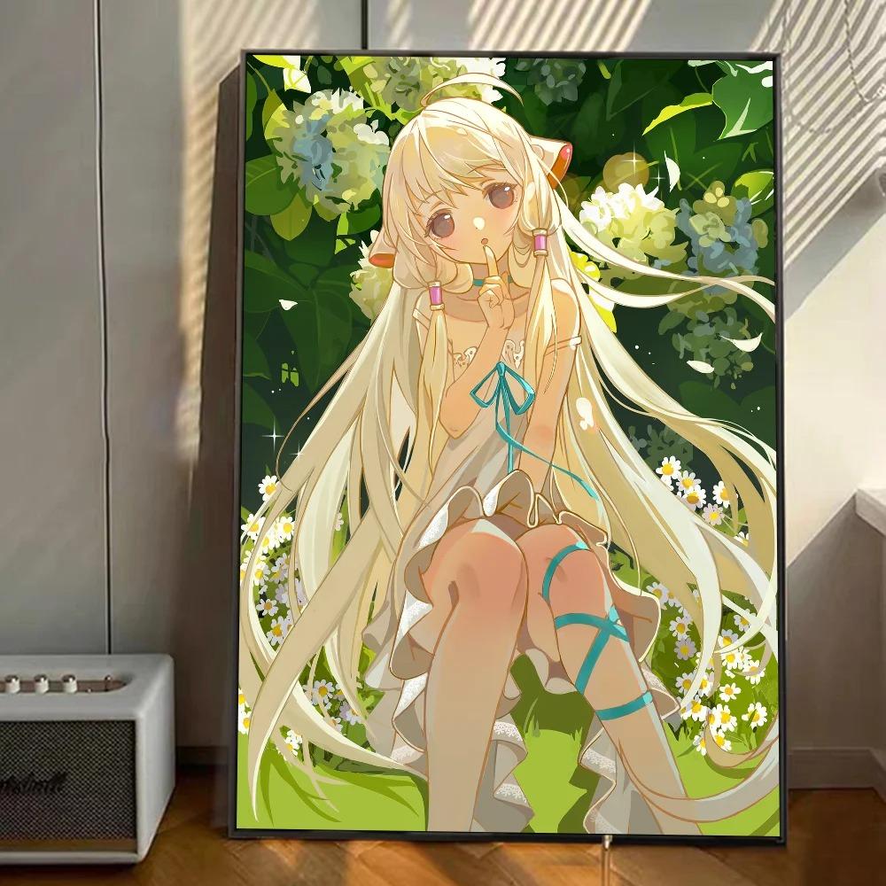 Chobits Retro Canvas Paintings Poster Vintage Room Bar Cafe Decor Home Decor
