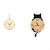 Minimalist Modern Nordic Wood Wall Clock Decorative Ornament for Bedroom Office To Read Lightweight