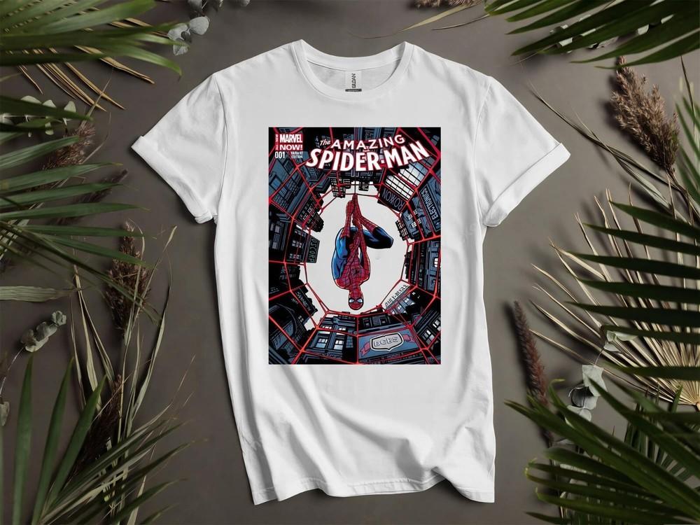 

Футболка Человек-паук Веб-свинг Футболка Мужская Женская Унисекс Футболка L180 4XL