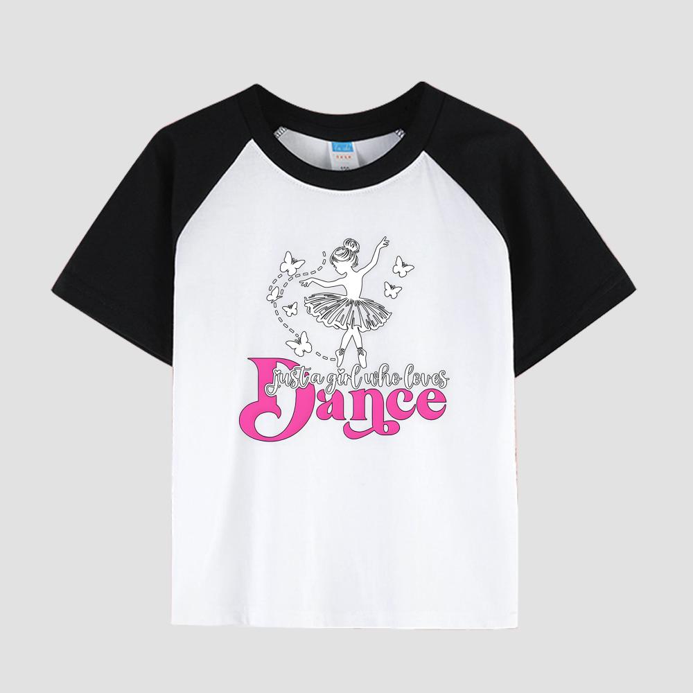 

Детская хлопковая футболка с короткими рукавами и цветочным принтом, повседневный модный топ для девочек на лето 150cm