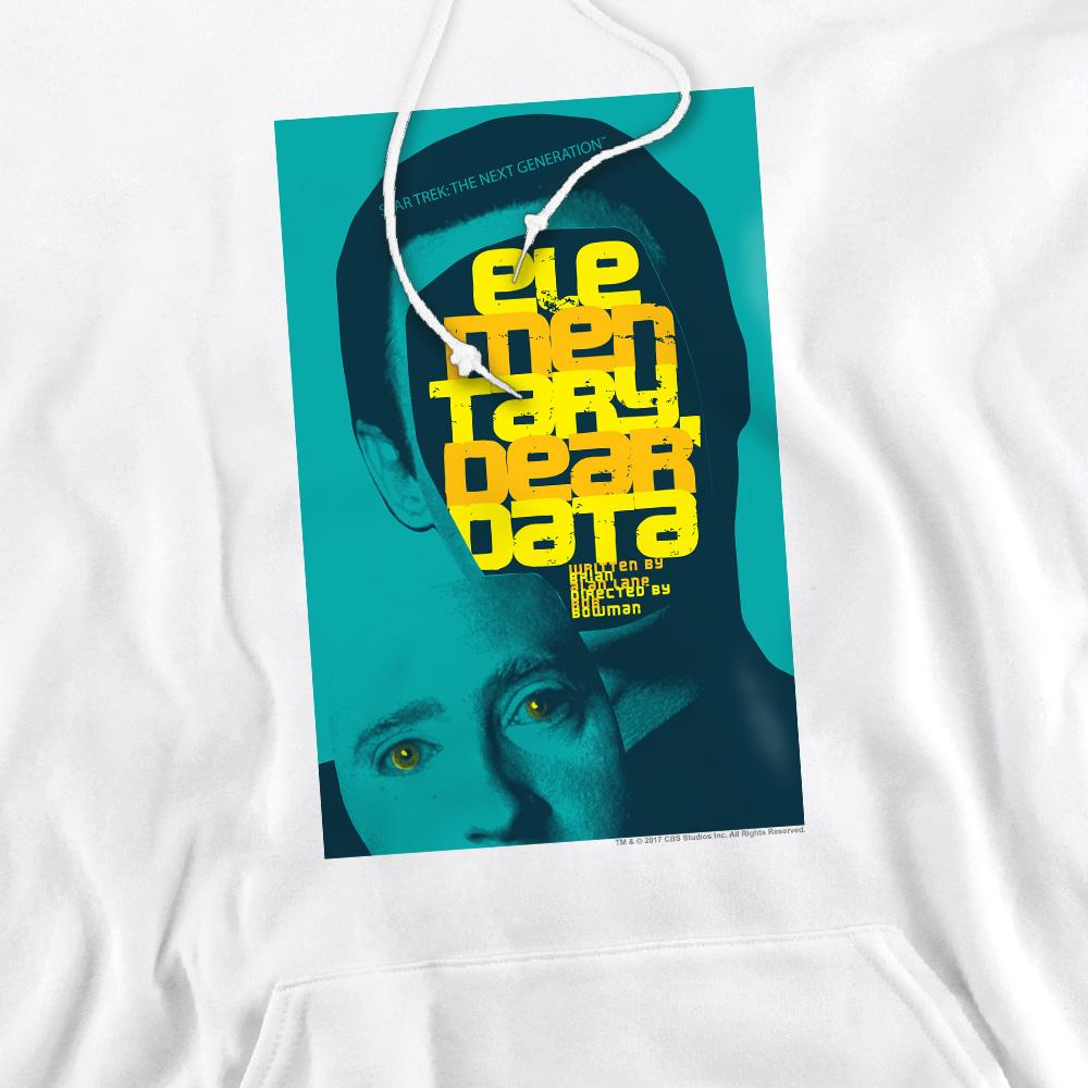 STAR TREK Mens The Next Generation Season 2 Episode 3 Hoodie