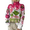 Christmas Sweatshirts For Women Knit Sweater Cute Shirt Fall Turtleneck Pullover Tops