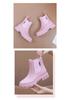 Women's Fashion Ankle Rain Boots: Elastic Chelsea, Non-Slip, Waterproof Waders