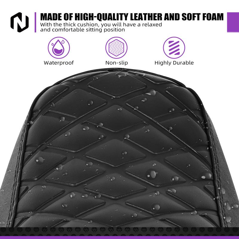 NICECNC For Surron Light Bee X S L1E PU Leather Seat Cushion Waterproof For Segway X160 X260 Electric Dirt Bike 2023 2024 2025