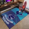 Tottenham Crest Design Printed Area Rug for Office, Chair Rug, Decorative Carpet Floor Mat, Large Size Fan Gifts Christmas Gifts