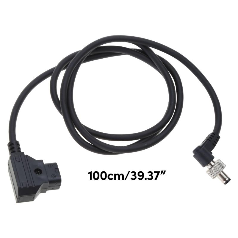 D-Tap to Locking DC2.1/2.5mm Monitors Straight Cable Power Cable for Atomos Video Assists Monitors Accesories
