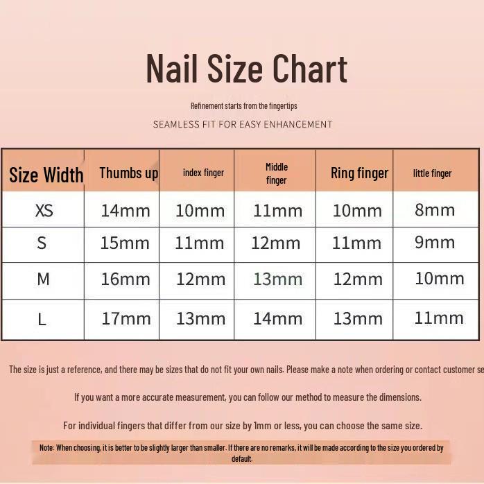 Xi Xiao Xi Yan Ling Cherry Cat Eye Wearable Nails - Gentle, Skin-Whitening, Pure Handmade.