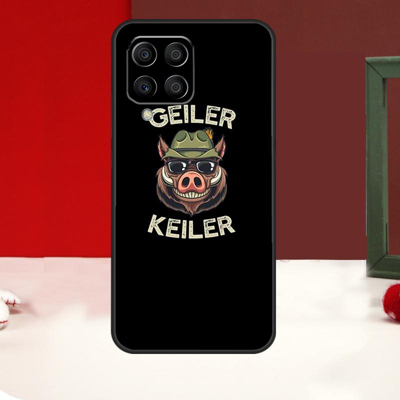Cute Wild Boar Funny Cartoon Case For Samsung Galaxy M14 M34 M54 M13 M53 M56 M52 M32 M16 M11 M21 M31 M35 M12 M15 M36 M55