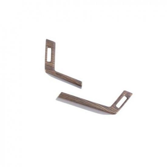 Wood Grain 2PCS Front Side Air Outlet Vent Cover Trim For Nissan Rogue -2024