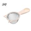 Food Grade Stainless Steel Sifter Strainer Spoon Fine Mesh with Long Handle Sieve Tool Baking Handheld Kitchen for Flour Powdered Sugar Cocoa