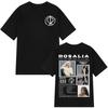 Rosalía LUX Album Tour 2026 Stampa T-Shirt Unisex Girocollo Unisex 100% Cotone Manica Corta Y2k Oversize Tee Regali per Fan Merchandising Concerto