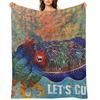 Let's Cuttle Throw Blanket Bed covers Blankets Sofas Of Decoration bed plaid valentine gift ideas Blankets