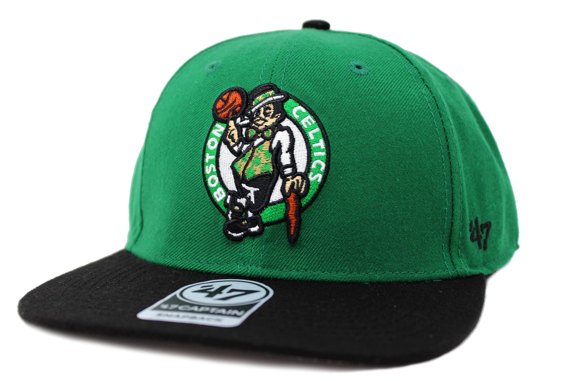 

Seven Cap NO SHOT TWO TONE 47 CAPTAIN NBA Boston Celtics Boston Celtics [Forty Brand]
