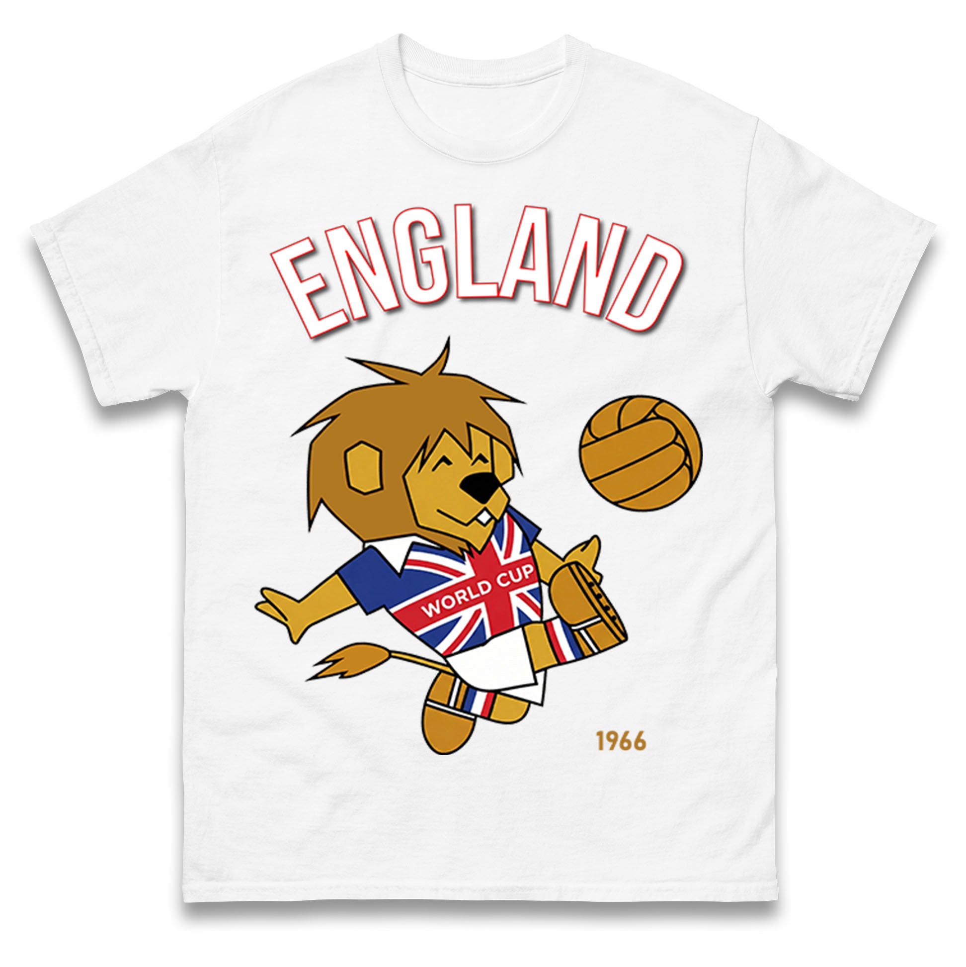 

World Cup Willie England 1966 T Shirt Tshirt Mens Womens Unisex Tops Tees L