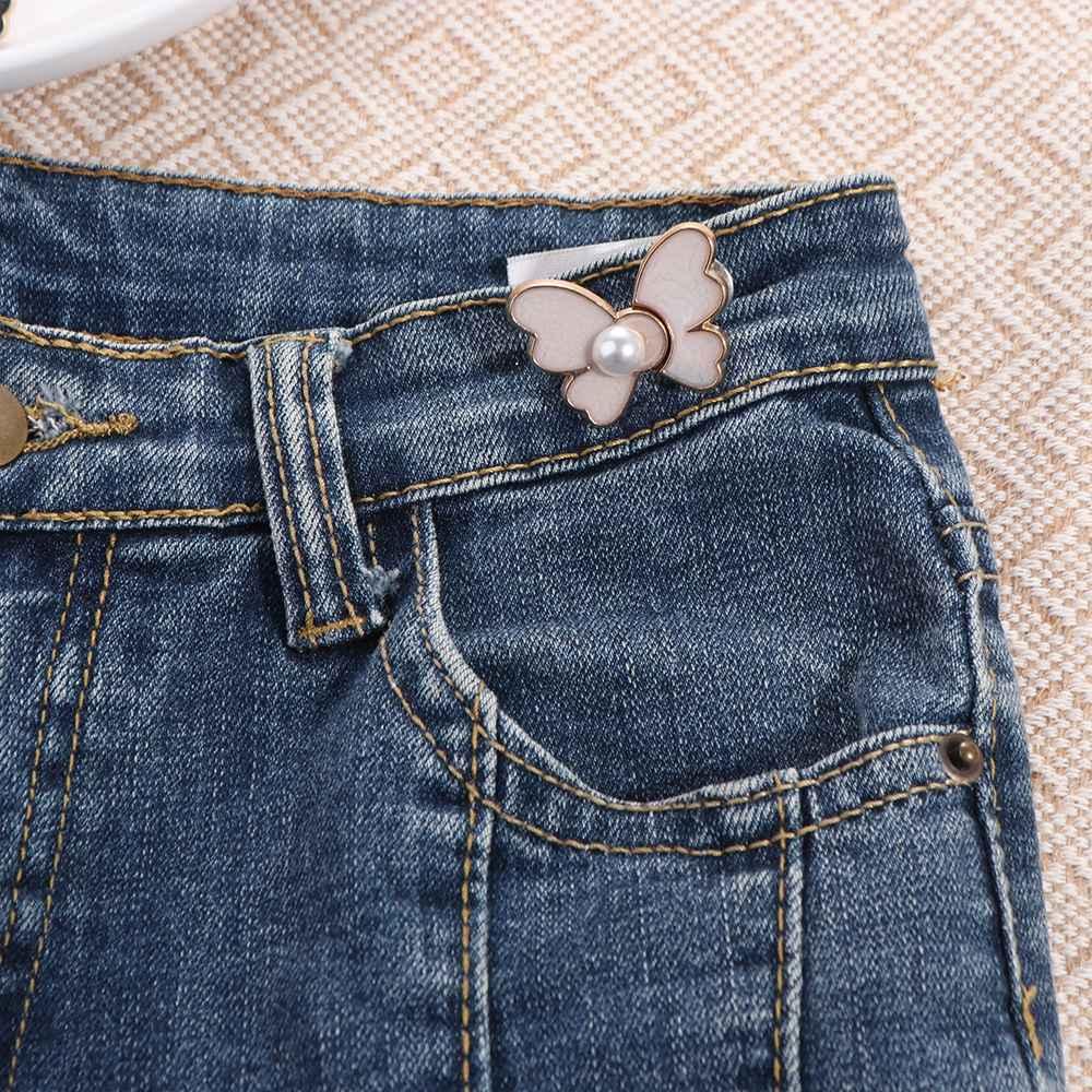 Removable Jean Button Waist Buckle Zinc Zinc Alloy  Personalities   Women