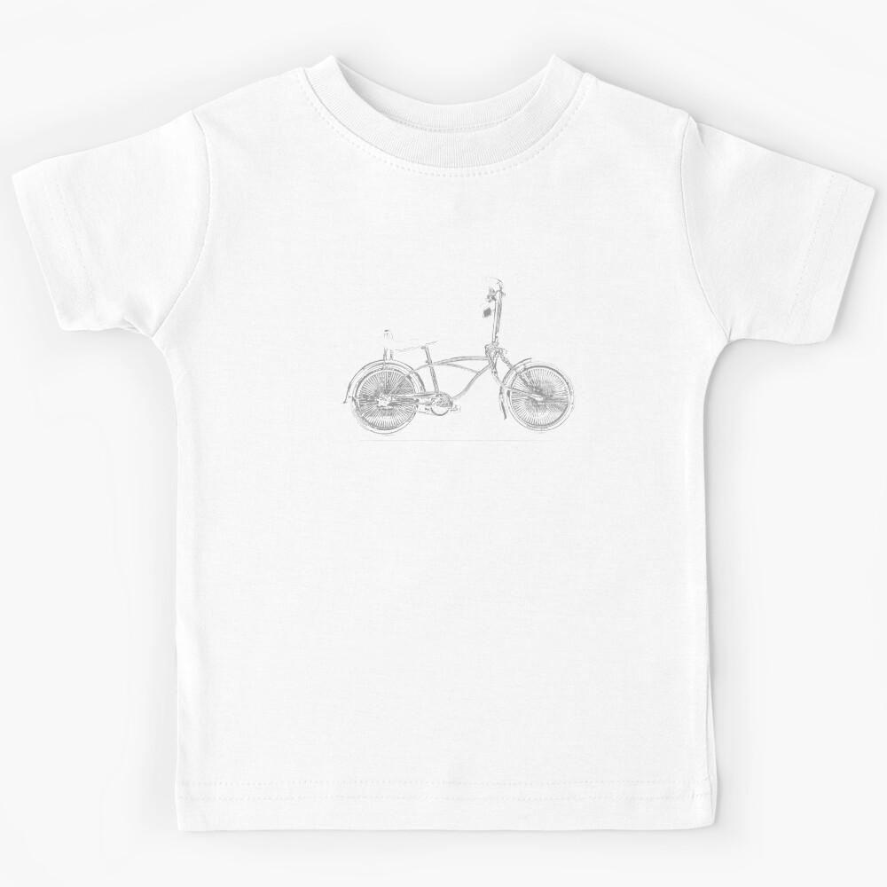 Classic Lowrider Bike - Ride Slow Stay Low Kids T-Shirt 110