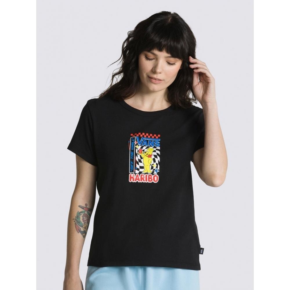 

Мини-футболка с короткими рукавами VANS Vans x Haribo VN00046TBLK1