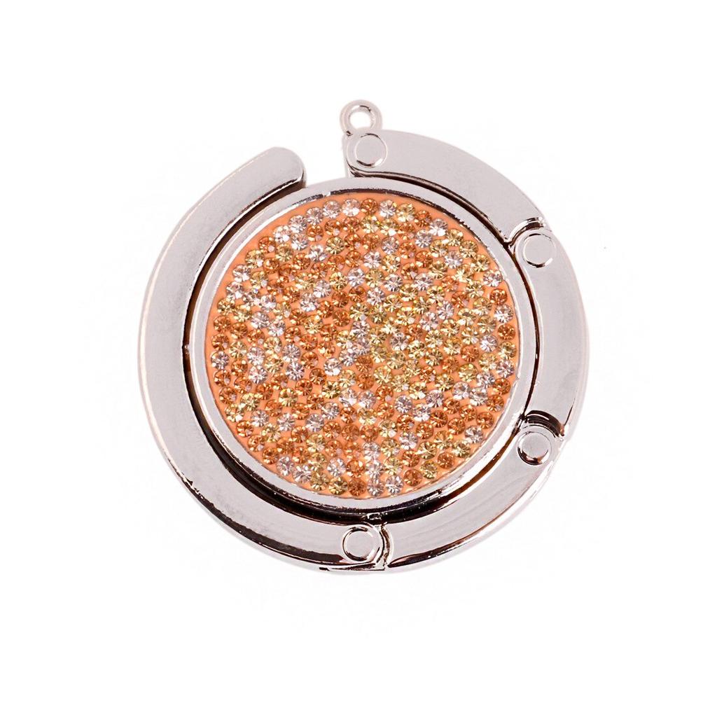 1ks Přenosný Módní Skládací Křišťálová Slitina Kabelka Kabelka Taška Věšák Hák Držák Stolní Hák Unikátní Díly na Tašky Příslušenství