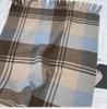 2024 Women's Winter Plaid Tassel Shawl - Korean-Style Thick Warm Imitation Cashmere Scarf for Students and Couples