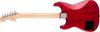 Squier by Fender Squier Electric Guitar Paranormal Laurel Black Crimson Red Transparent with Soft Case Strat-O-Sonic, Fingerboard, Pickguard,