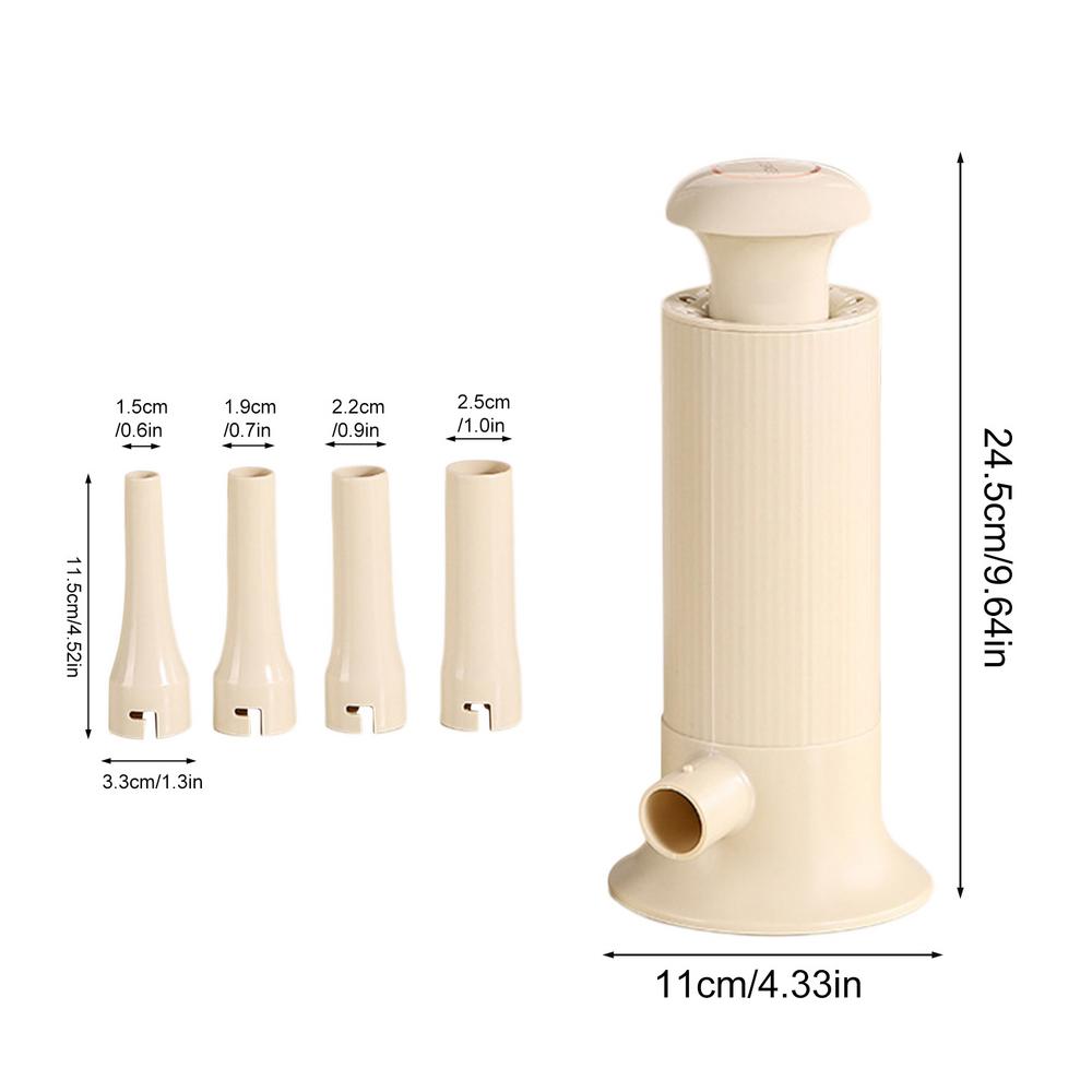 Nadziewarka do kiełbasy Pozioma Maszynka do kiełbasy zestaw Domowe Kuchenne Narzędzie do robienia kiełbasy Mięsnej Nadziewarka do kiełbasy