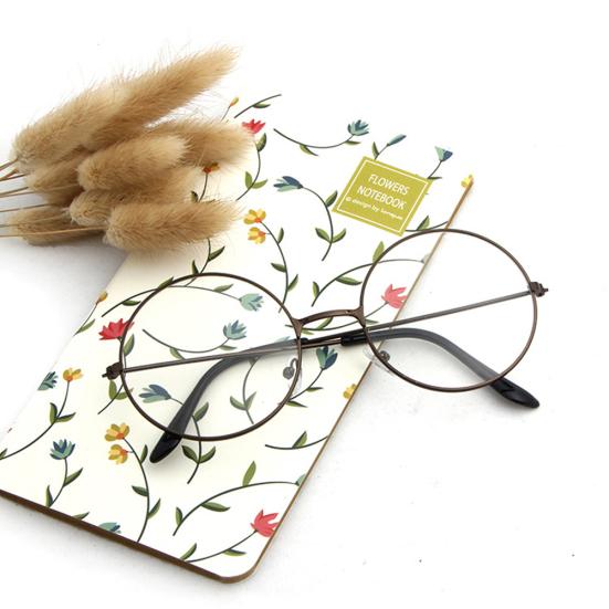 Vintage Women Men Round Circle Metal Spectacles Optical Glasses Eyeglasses Frame