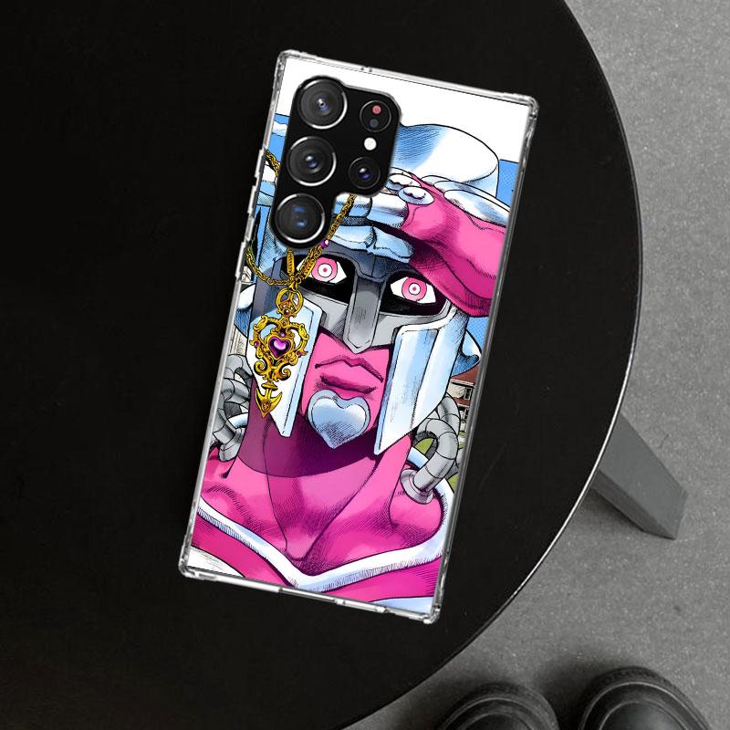 JoJo Adventure Higashikata Josuke Phone Case Cover for Samsung Galaxy S26 S25 Edge S24 S23 Ultra S22 Plus S21 FE S20 + Art Custo
