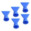 Wave Shape Silicon Nozzle Spare Part Cartridge Caulking