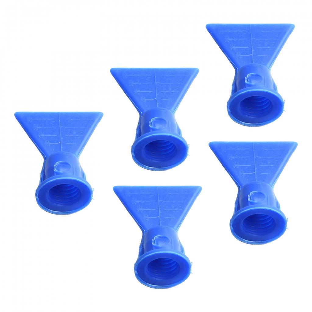 Wave Shape Silicon Nozzle Spare Part Cartridge Caulking