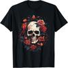 Totenkopf Grunge Dunkel Vintage Tod T-Shirt