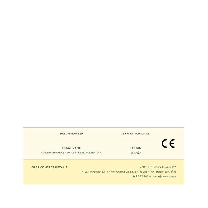 Rallonge Électrique 2x1mm 2m Blanche Solera