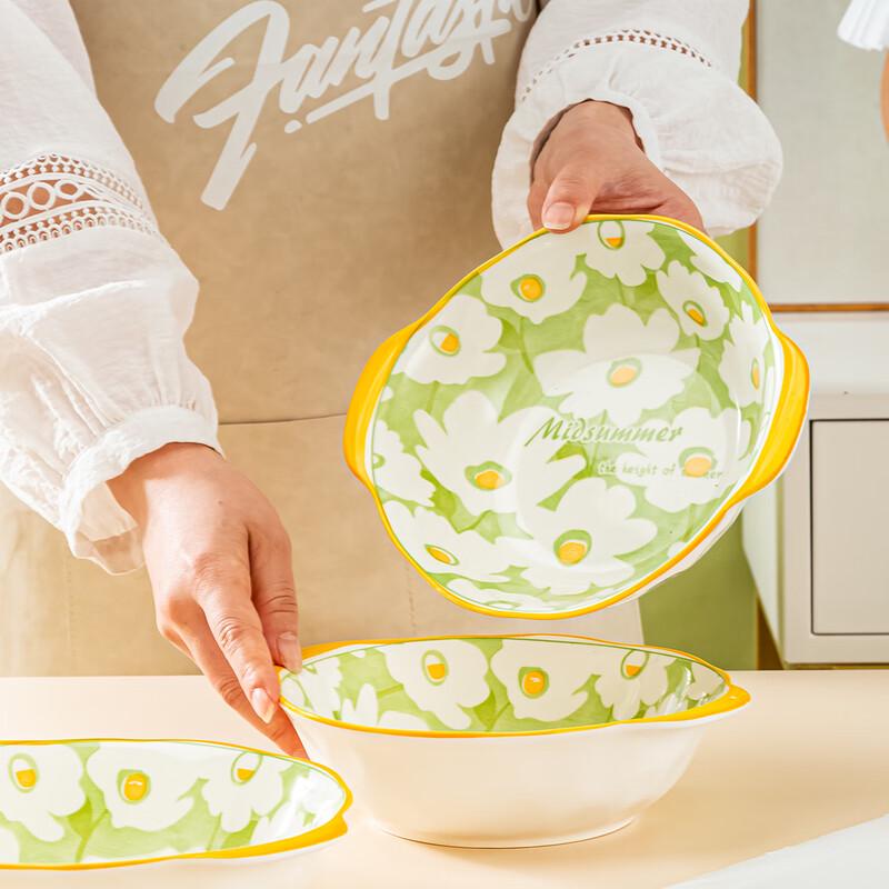 

Jingdezhen Nordic Underglaze Ceramic Soup Bowl