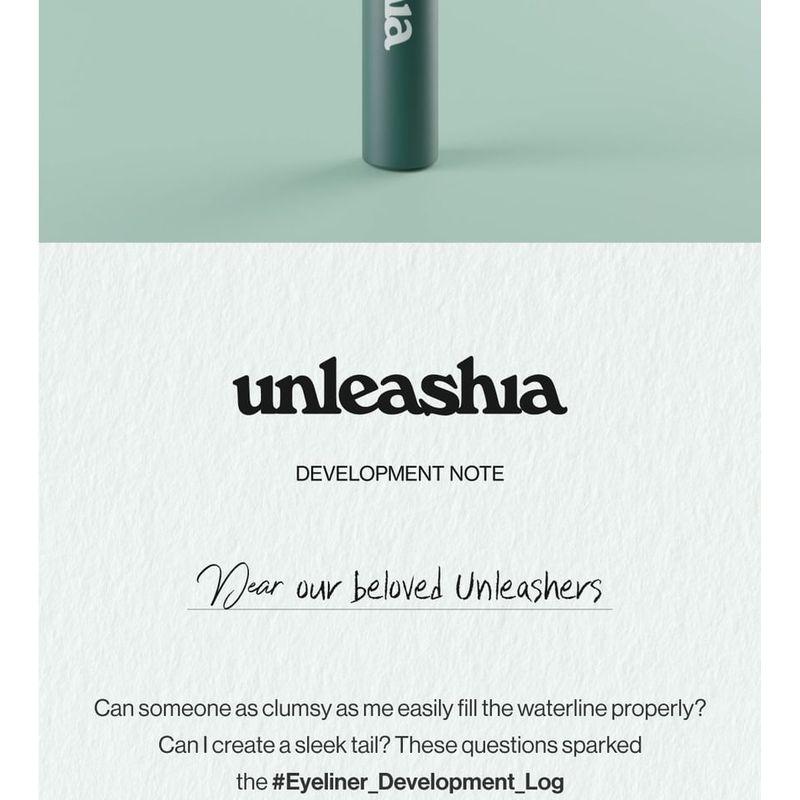 UNLEASHIA - Easy Glide Flat Eyeliner - 2 Colors