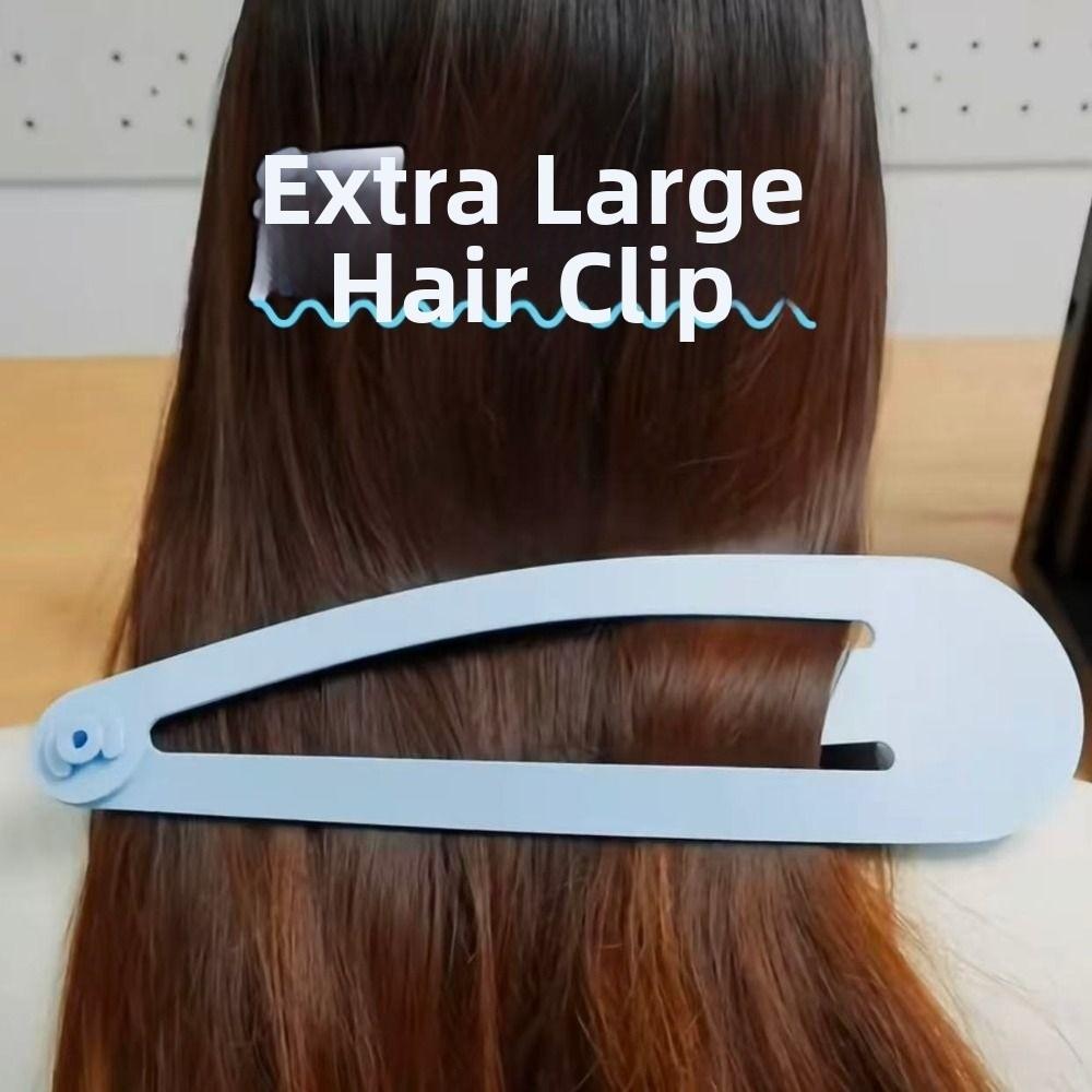 Gifts 15/28cm Giant Hair Clip Colorful Giant Giant Barrette Hairpin Bag Charm Stress-relieving